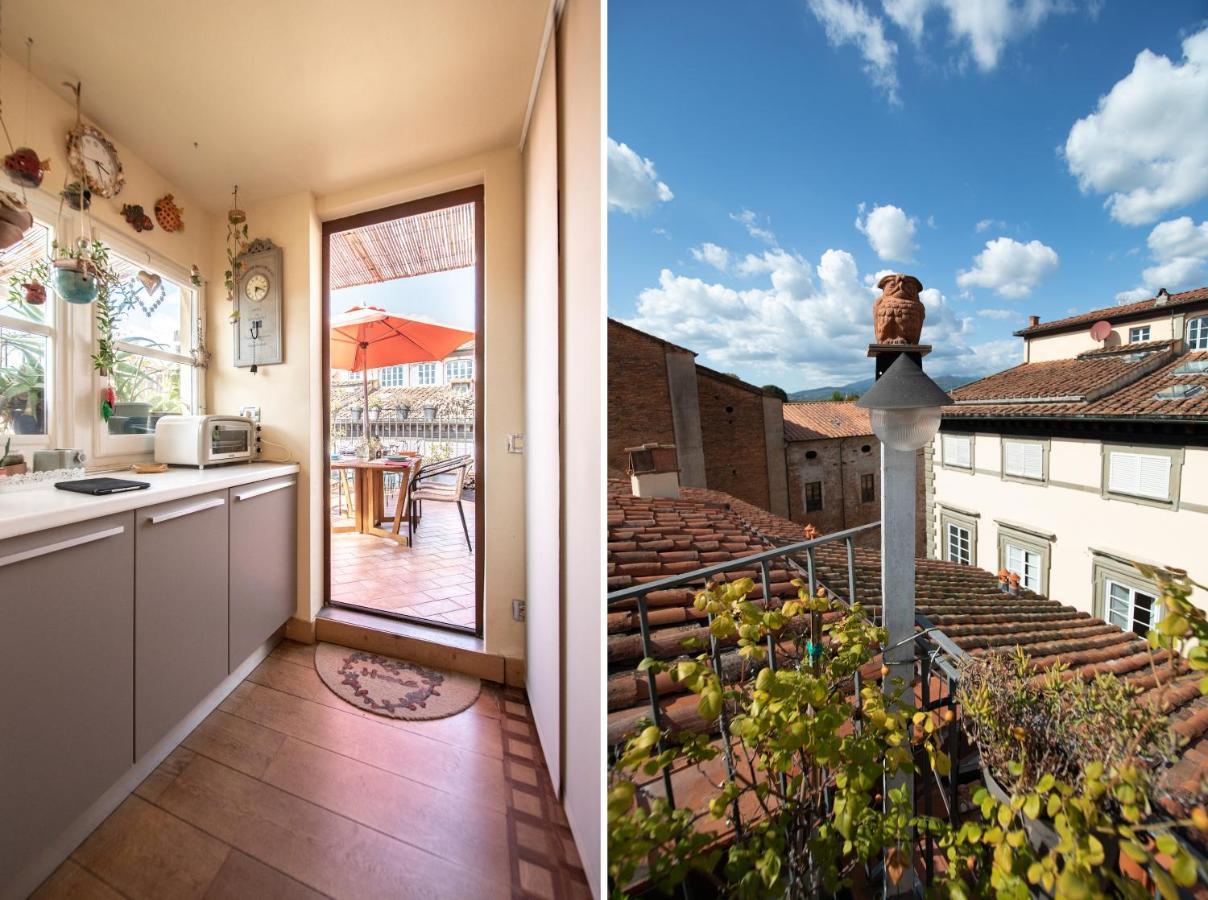 Apartamento Residenza Al Pavone Luxury With Terrace Lucca Exterior foto